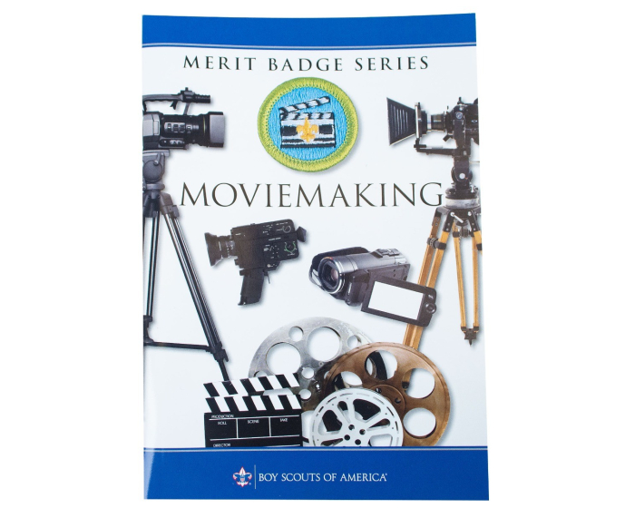 Moviemaking merit badge storyboard