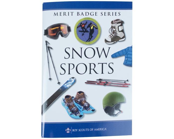 Snow sports merit badge gear