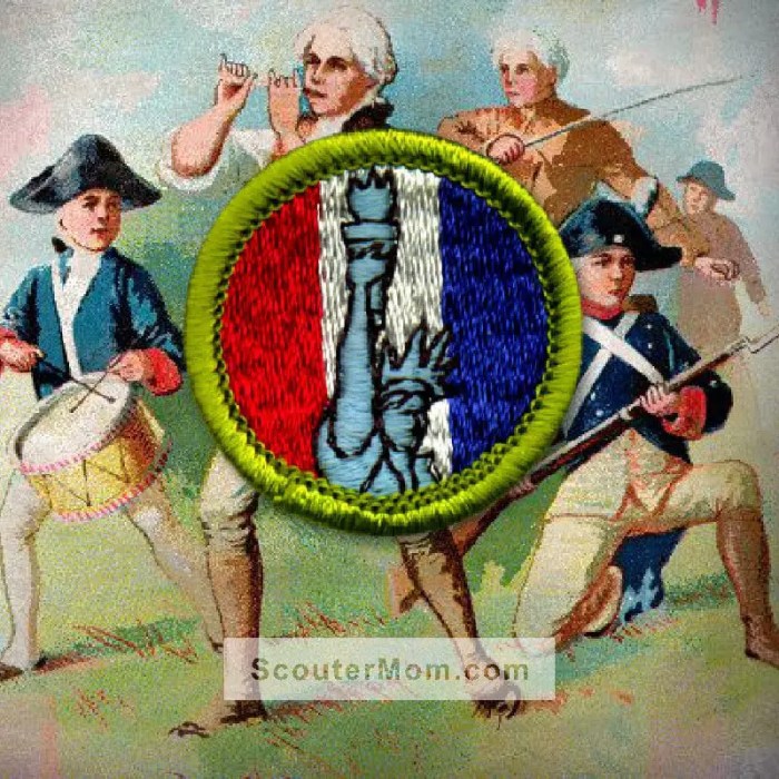 American heritage badge history