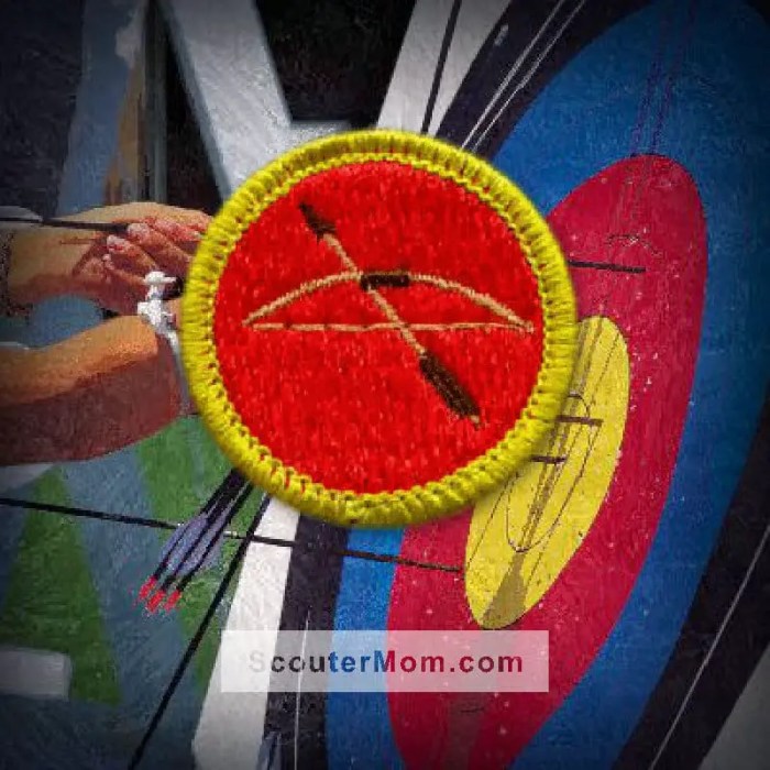 Archery merit badge safety
