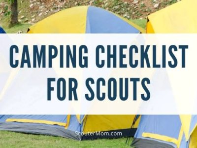 Scout camping permits and regulations