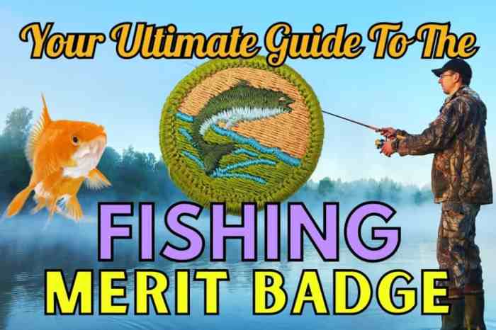 Fishing merit badge requirements