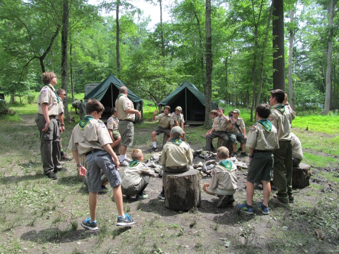 Essential camping activities for scouts