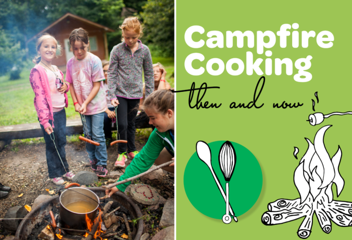 Outdoor cooking equipment for scouts