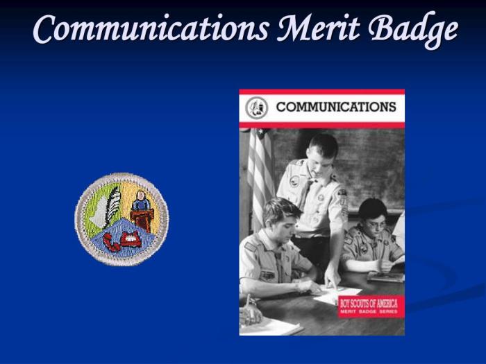 Merit badges communication badge bsa communications scout boy mb clipart worksheets scouts requirements usscouts library patches boyscout workbooks