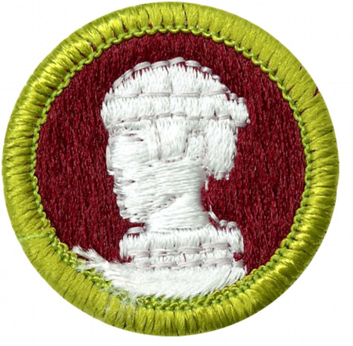 Sculpture merit badge badges usscouts mb
