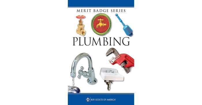 Plumbing merit badge workshop