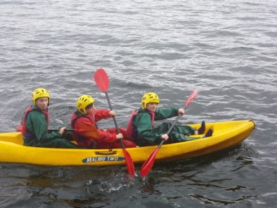 Water sports equipment for scouts