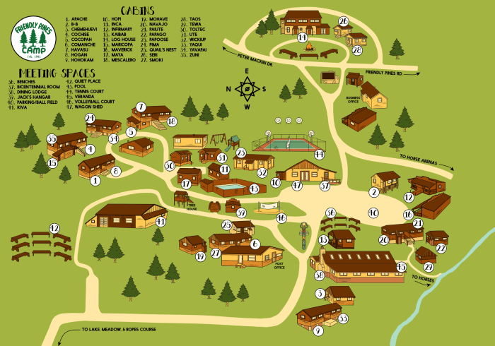 Scout-friendly campgrounds and sites