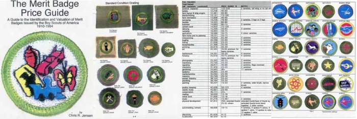 Coin collecting merit badge cataloging